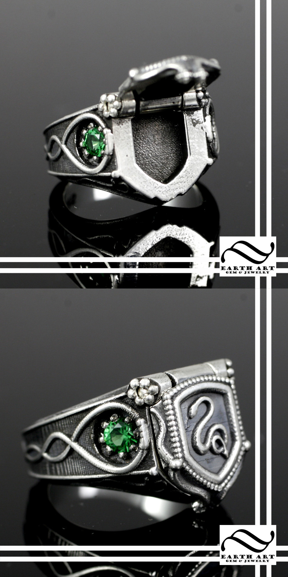 Slytherin™ House Ring Stack